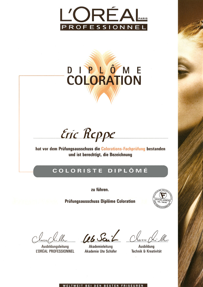 Diplome Coloration-DIPLOM
