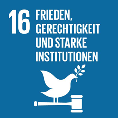 SDG 16: Friedliche und inklusive Gesellschaften für eine nachhaltige Entwicklung fördern