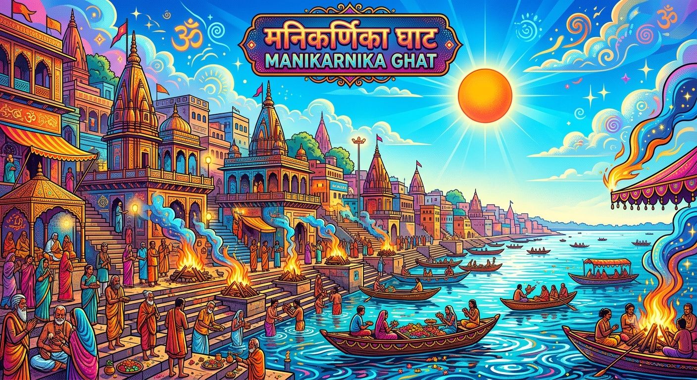 Manikarnika Ghat in Varanasi