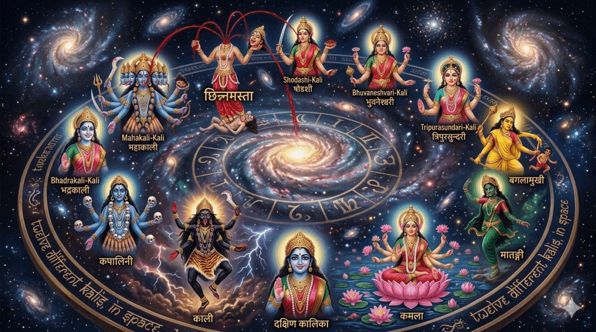 The twelve different Kali‘s
