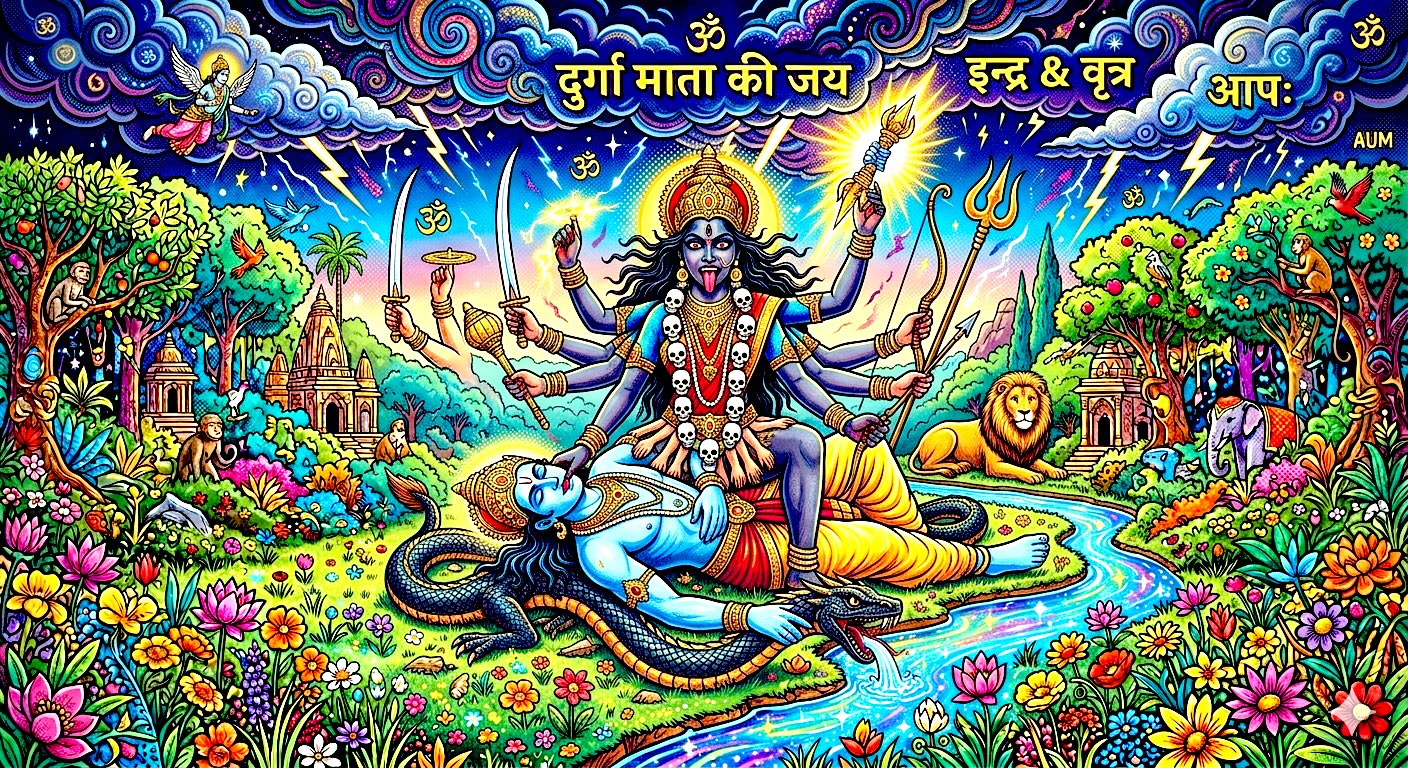Kali und Indra