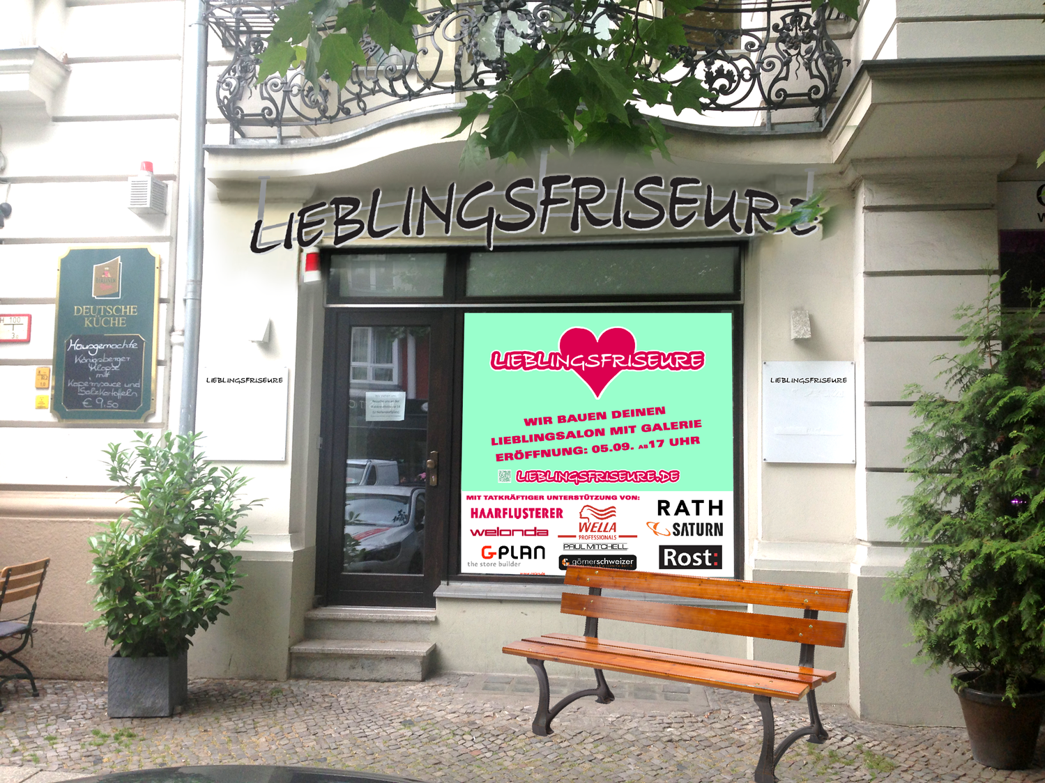 Salon Schaufenster