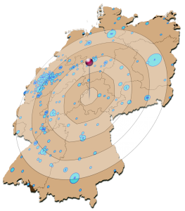 Wir sind Deutschlandweit aktiv