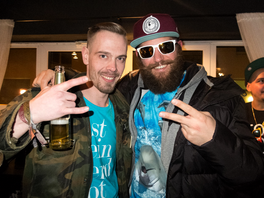 MC FITTI und DER HAARFLÜSTERER - Photo by Lukasz Wolejko Wolejszo