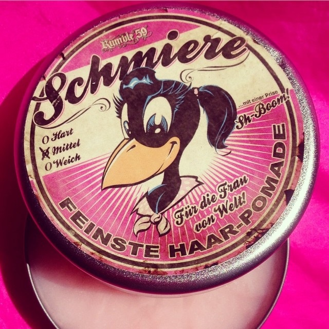 Schmiere Pomade für Frauen von Welt