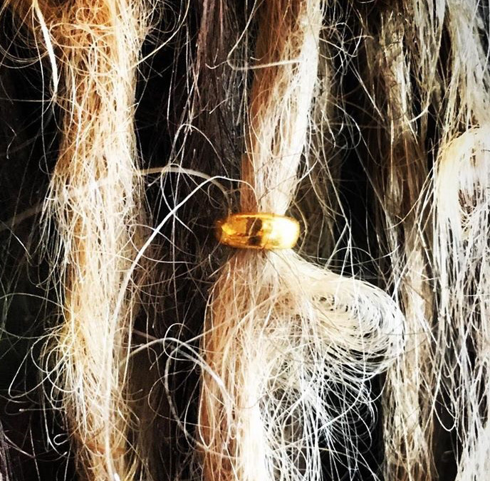 Dreadring-Linse Gold 4.5mm 1g