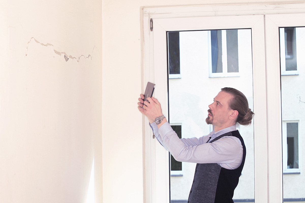 Objektbesichtigung mit dem Sachverständigen für Immobilienwertermittlung