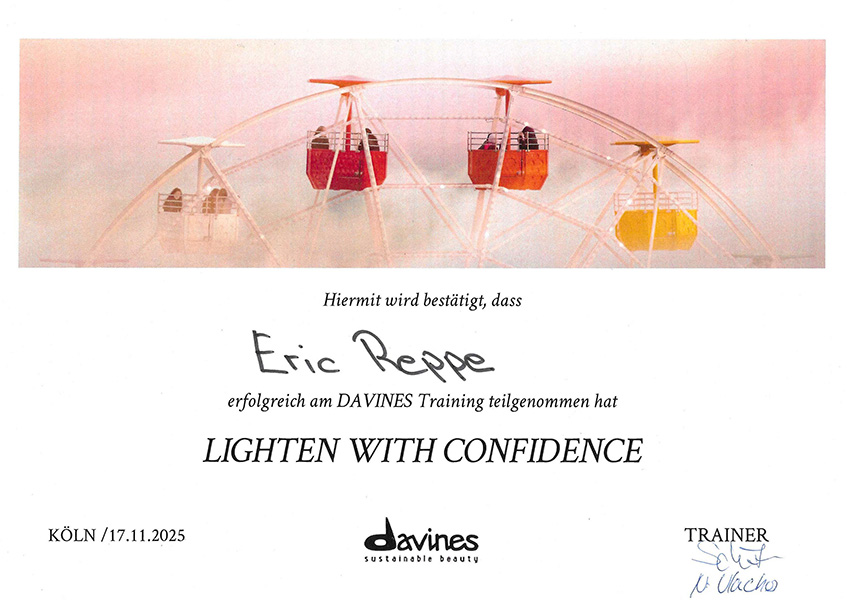 mit Zuversicht aufhellen