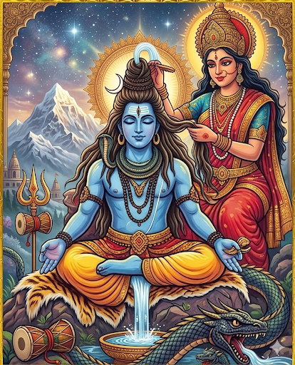 Indra und seine Jata