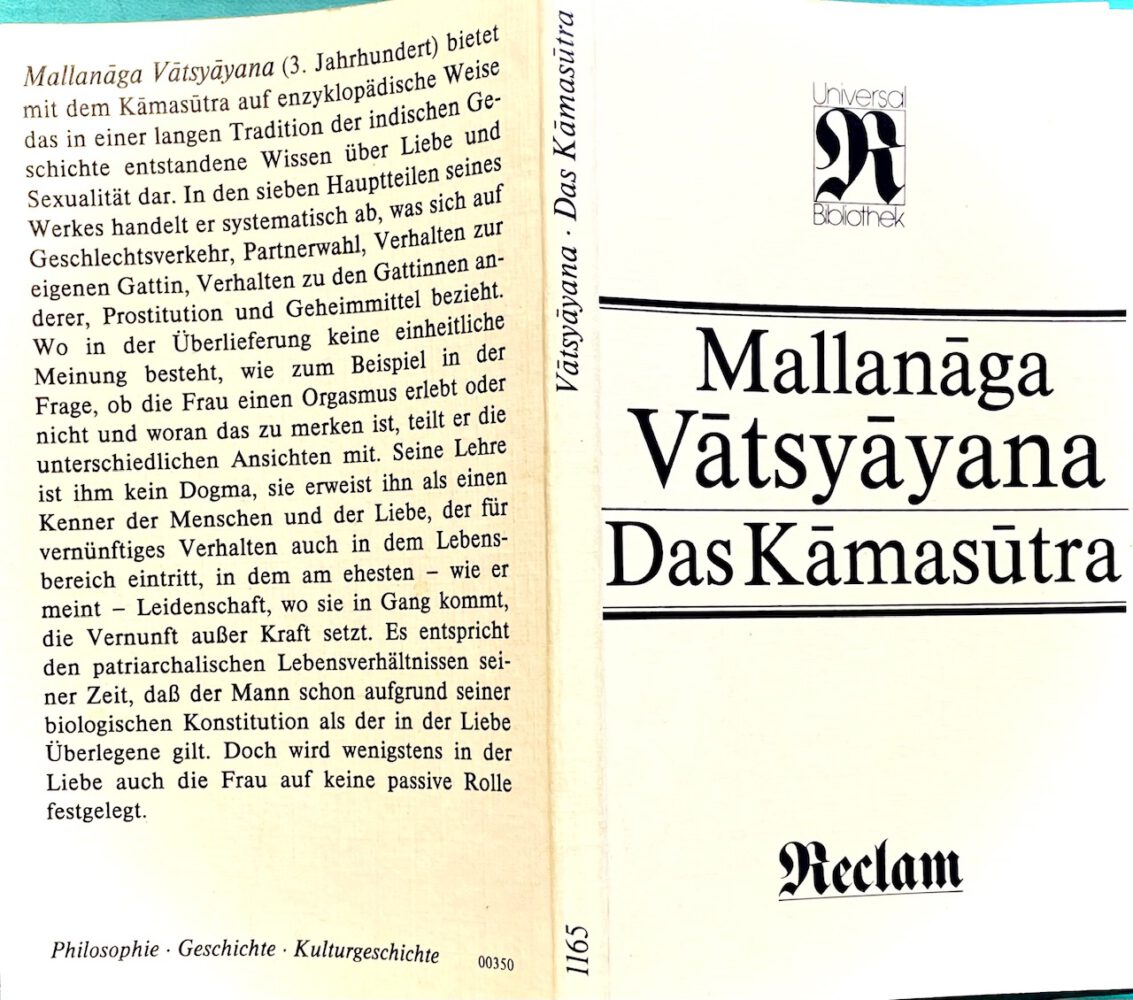 Das echte, alte Kāmasūtra – von Mallanāga Vātsyāyana